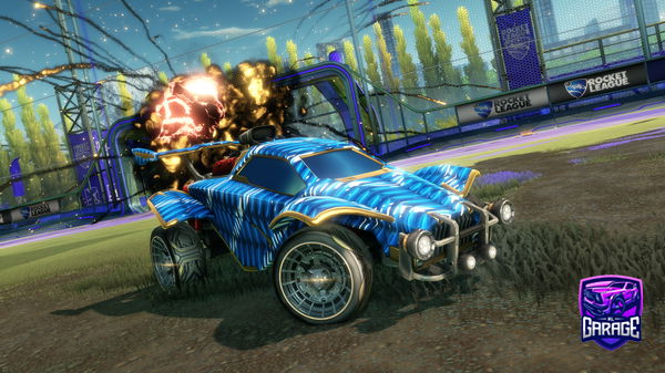 A Rocket League car design from firey727ercru