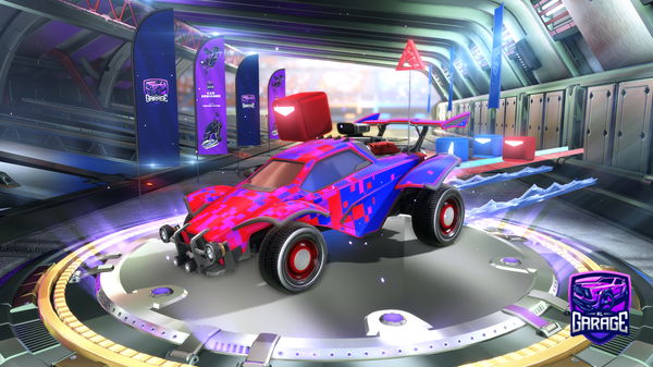 A Rocket League car design from Ryski10