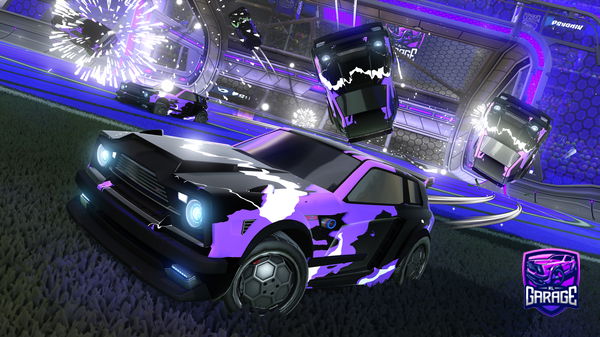 A Rocket League car design from NotAlonsoo
