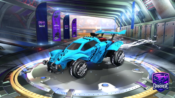 A Rocket League car design from Nykkur