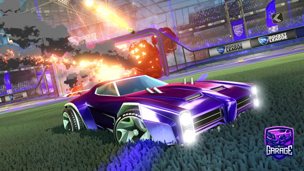 A Rocket League car design from Lionex_