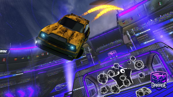 A Rocket League car design from LittleB8hoven