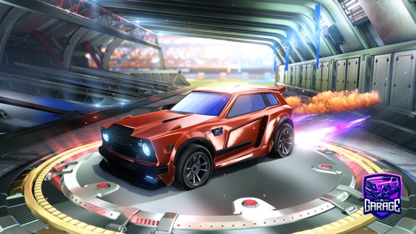 A Rocket League car design from brickboi