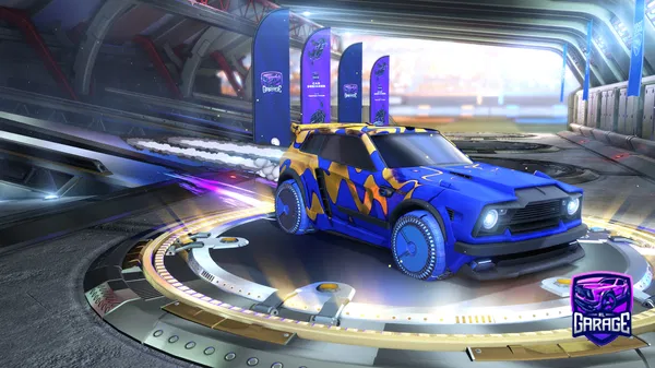 A Rocket League car design from cgoin