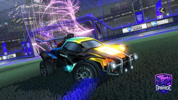 A Rocket League car design from luquetadeus