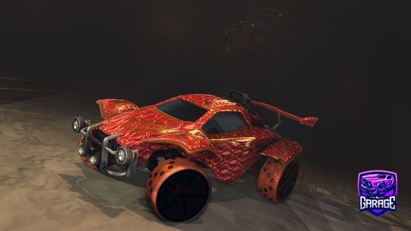A Rocket League car design from GrandBass