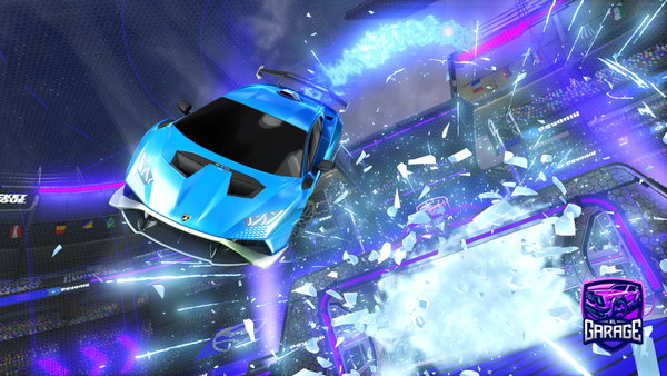 A Rocket League car design from PenguinJr