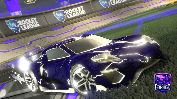 A Rocket League car design from fn_costco