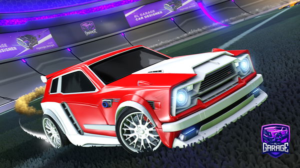 A Rocket League car design from Snipz6