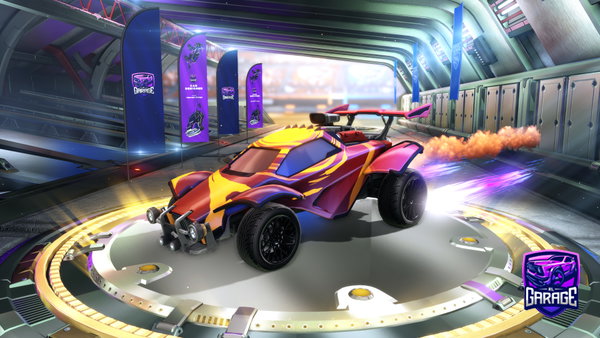 A Rocket League car design from x8r