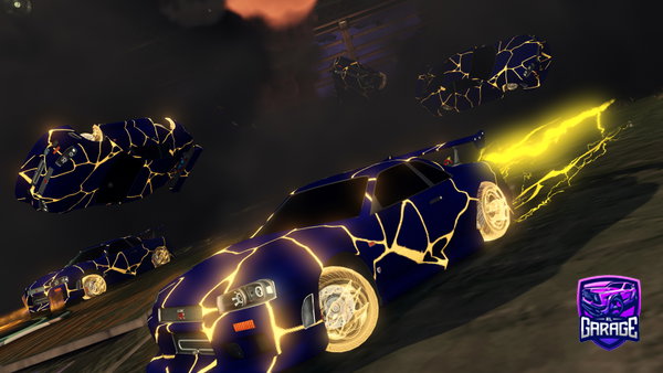 A Rocket League car design from CRISTIANO_RONALDO
