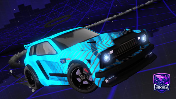 A Rocket League car design from KingPanda0_o
