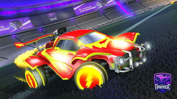 A Rocket League car design from PsychAspect