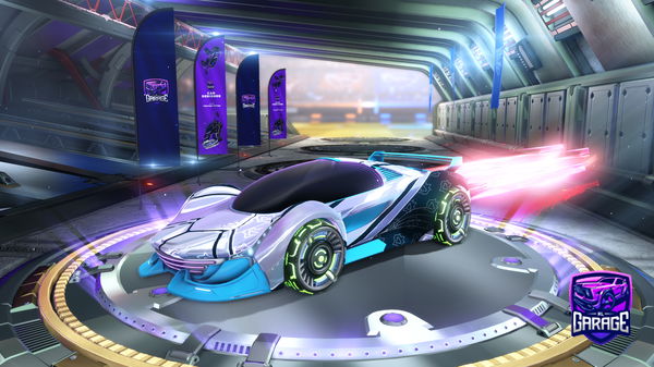 A Rocket League car design from Redninja87