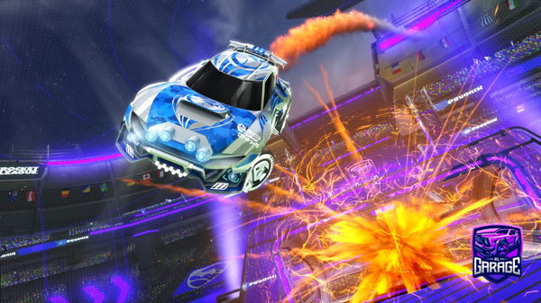 A Rocket League car design from Bespel