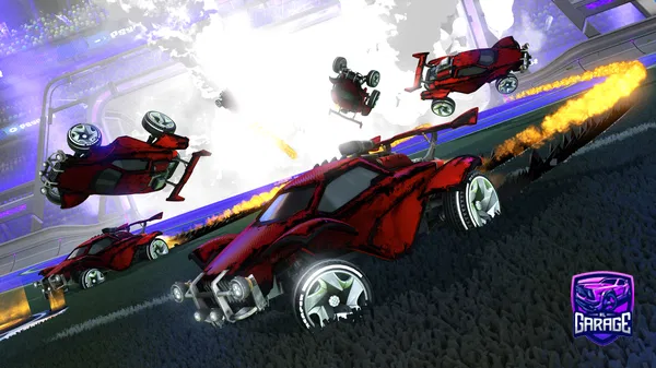 A Rocket League car design from zoko224
