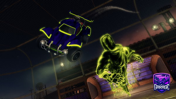 A Rocket League car design from Mattomatty