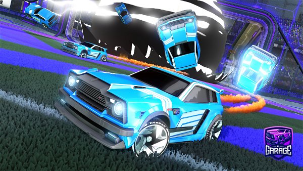 A Rocket League car design from OLN