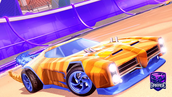 A Rocket League car design from Olo_27
