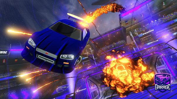 A Rocket League car design from ANTYx_xDYOS