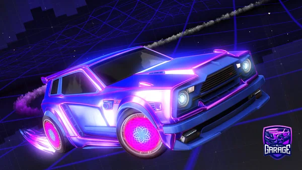 A Rocket League car design from Tezzji