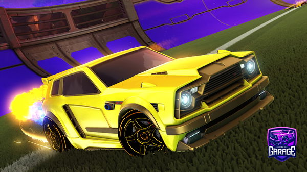 A Rocket League car design from DESIGN_GOD