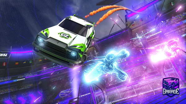 A Rocket League car design from picklemanguy