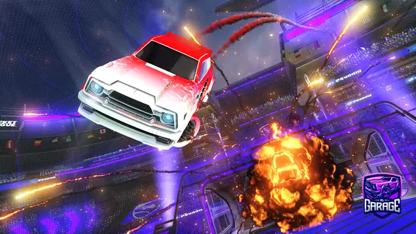 A Rocket League car design from MrAlphaBlue