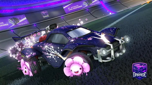 A Rocket League car design from Jordannash555