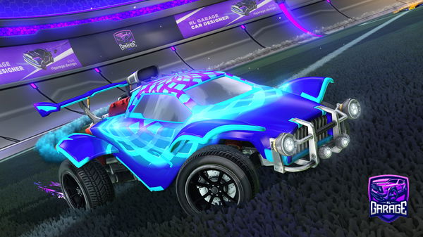 A Rocket League car design from Dxrk_tvv1