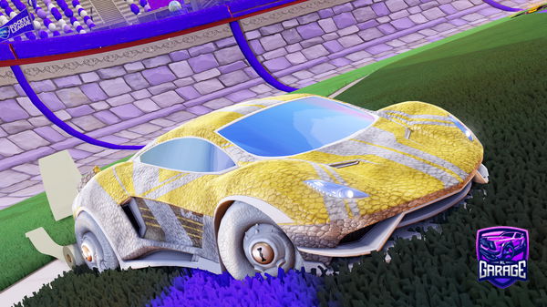 A Rocket League car design from RaphaelHernele