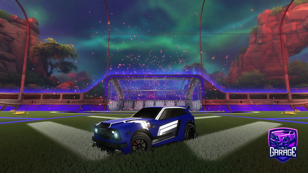 A Rocket League car design from AlphaBoxedTF