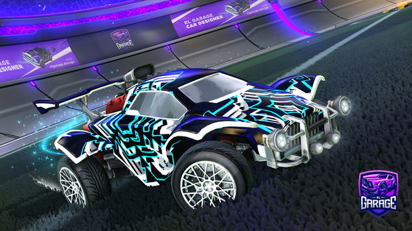 A Rocket League car design from LouinaldoCR7