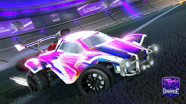 A Rocket League car design from Jsjsjsjjhwh