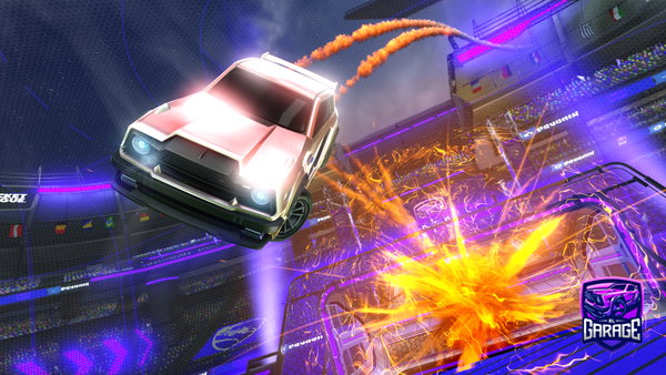 A Rocket League car design from DullMatteo11