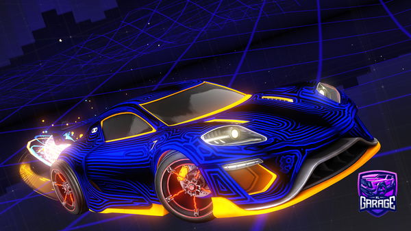 A Rocket League car design from Rozzi6899