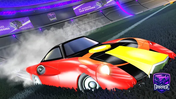 A Rocket League car design from DJf