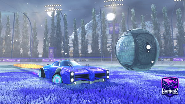 A Rocket League car design from Midnight7x