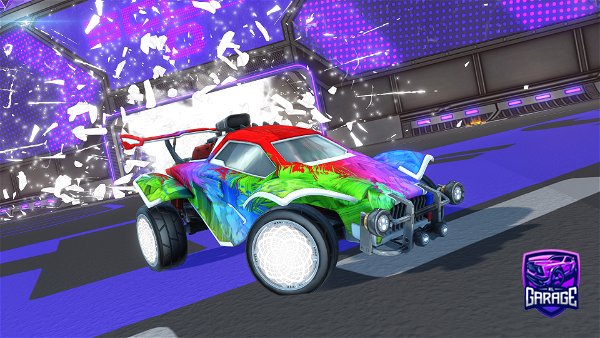 A Rocket League car design from Qavyfnr