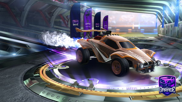 A Rocket League car design from ConBox365