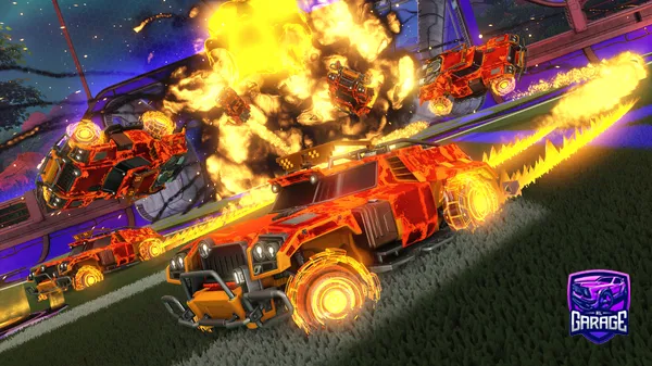 A Rocket League car design from d-day