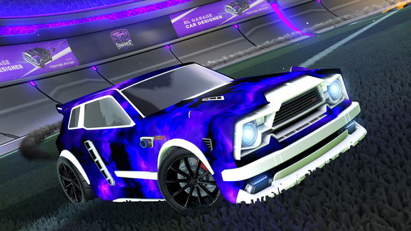 A Rocket League car design from AceOfFakes