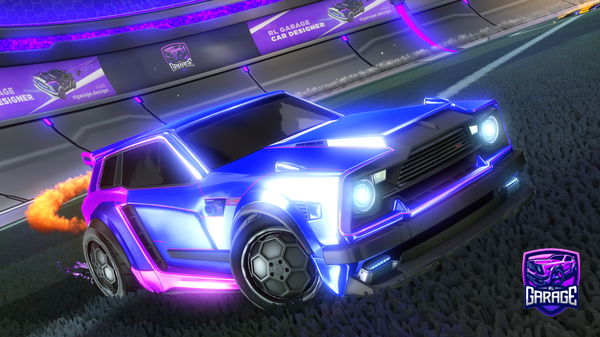 A Rocket League car design from ObitoUzomaki