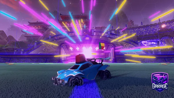A Rocket League car design from qritz