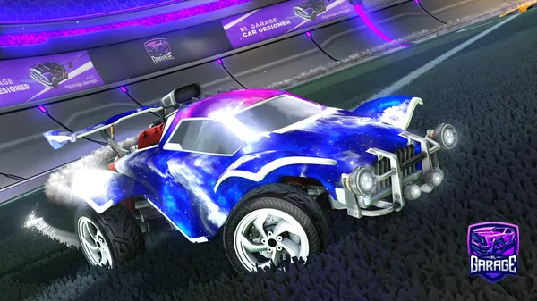 A Rocket League car design from BigDuckie