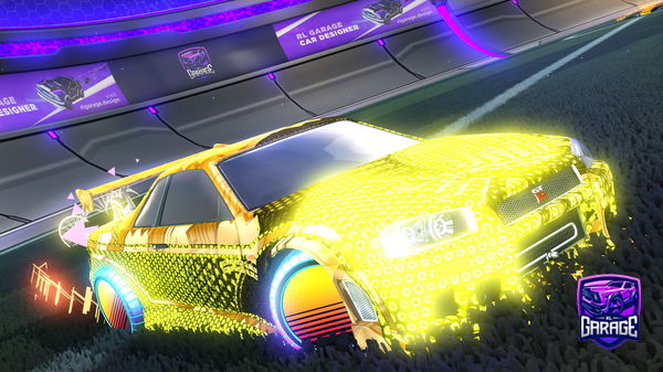 A Rocket League car design from Dreshark