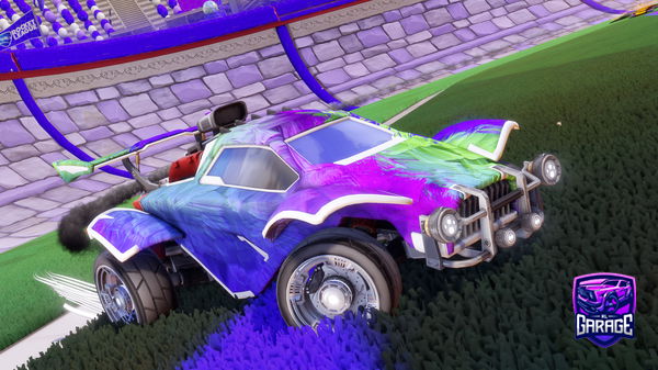 A Rocket League car design from Alezinho2708