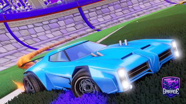A Rocket League car design from leleno