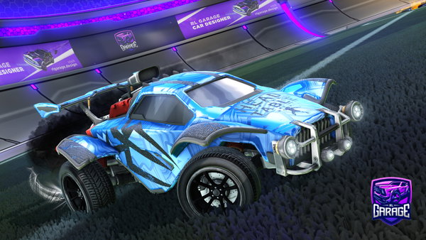 A Rocket League car design from TDG_ITA