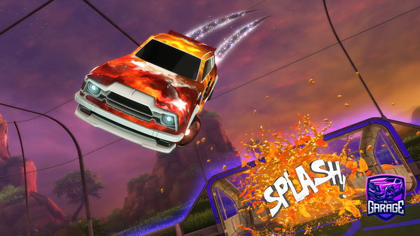 A Rocket League car design from hunteriwinnie1234